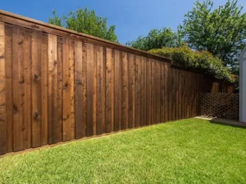 Stained wood fencing company in clearwater FL